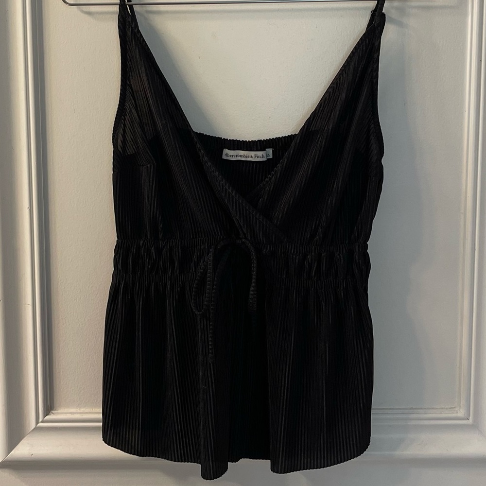 Abercrombie String Top Black Size S - image 5